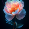 A picture of a Peony for a phone wallpaper.